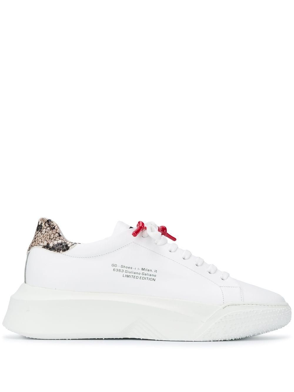 White Giuliano Galiano Shoes / Footwear: Shop up to −26