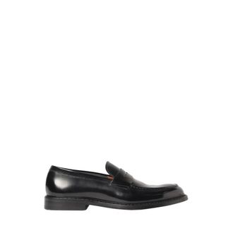 Doucal's Loafers, male, Blue, Size: 10 1/2 US Flat Loafers