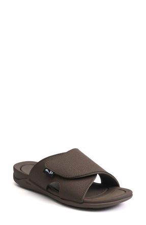 Strive Footwear Dune Slide Sandal in Chocolate at Nordstrom, Size 8.5
