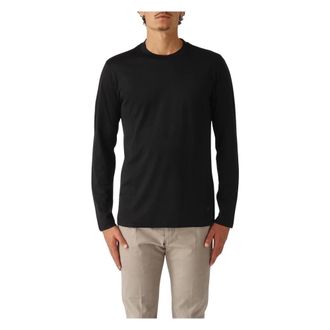 Emporio Armani Heren, Tops, Zwart, Maat: XL Katoen