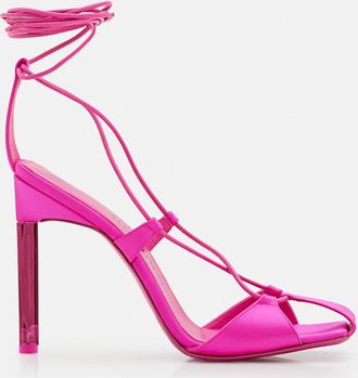 The Attico Multicolor 105MM Adele Ankle Straps Boots