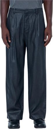 Our Legacy Still Chino Broek - Heren - Wijde Broeken - Zwart - XL - Broeken