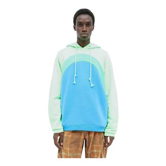 ERL Hoodies, male, Multicolor, Size: L Rainbow Hooded Sweatshirt