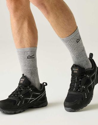 Regatta Vendeavour - Scarpe impermeabili e traspiranti nero granito