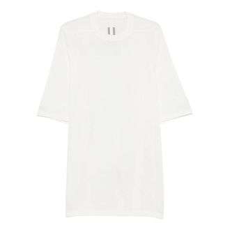 Rick Owens T-Shirts, male, White, Size: XS Jumbo Short Sleeves T-Shirt
