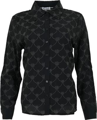 Maicazz Parvin Blouse - Dames - Overhemden - Zwart - M - Overhemden