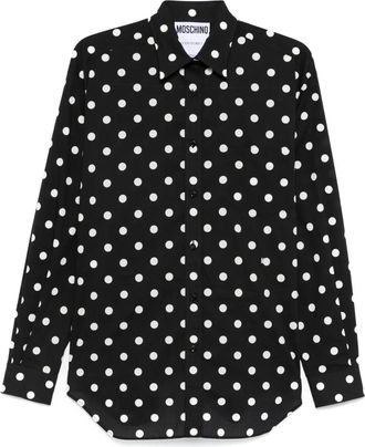 Moschino Camicia a pois - Nero