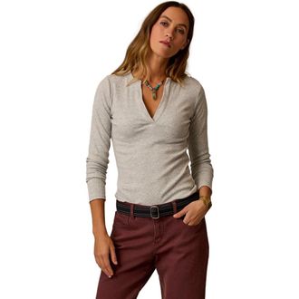 Carve Designs Ever Henley in Heather Grey at Nordstrom, Size Xx-Small