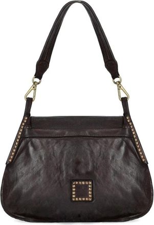 Campomaggi Enza Schoudertas - Dames - Schoudertassen - Bruin - ONE Size - Katoen - Tassen