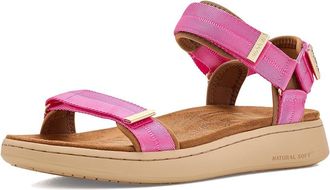 Woden Line Sandals Womens Dress Sandals Aurora Pink : EU 42 (US Womens 9.5) M, Leather