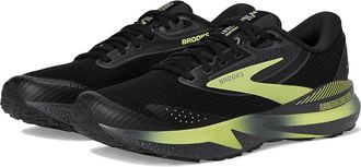 Brooks Adrenaline GTS 24 Weatherized Mens Running Shoes Black/Ebony/New Yellow : 11.5 D - Medium, Rubber