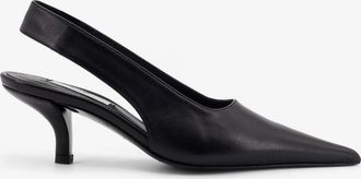 Toteme Slingback decollet&eacute; in pelle con effetto cocco - TOTEME - gender_Woman