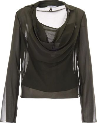 Patrizia Pepe Donna, Camicette, Verde, M, new