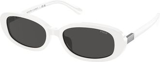 Polo Ralph Lauren PH 4198U 554487 53mm Womens Oval Sunglasses