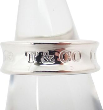 Tiffany & Co. Sterling Silver 925 Band Ring (Pre-Owned)