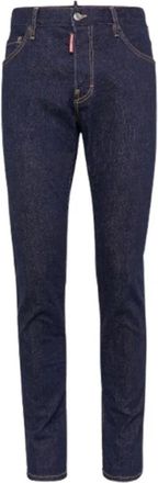 Dsquared2 Mens Dark Navy Blue Rinse Wash Cool Guy Jeans Cotton - Size 28 (Waist)
