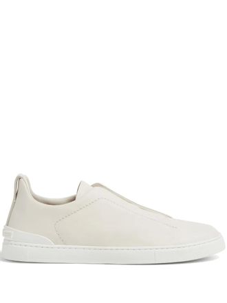 Ermenegildo Zegna Triple Stitch Secondskin sneakers - White