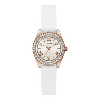 Guess Analoog Horloge - Dames - Horloges - Wit - ONE Size - Accessoires