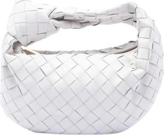Bottega Veneta Pre-owned Intrecciato Jodie Handbag - Dames - Vintage Handtas - Wit - ONE Size - Leer - Vintage