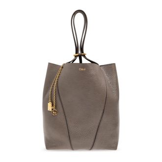 Chlo&eacute; Bolso Shopper Mediano Spin - Bags - Mujer - Verde - ONE SIZE