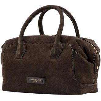 Gianni Chiarini Dames, Tassen, Bruin, Maat: ONE Size Leer