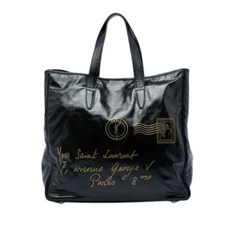 Saint Laurent Pre-owned Y Mail Tote - Pre-owned - Mujer - Negro - ONE SIZE