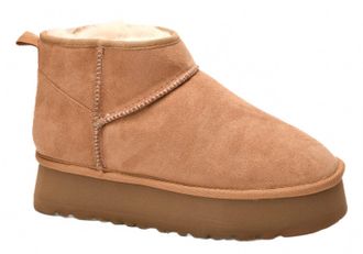Corkys Footwear Womens Room Service Suede Booties In Camel