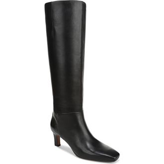 Franco Sarto Timmy Knee High Boot in Black at Nordstrom Rack, Size 7.5 Regular Calf