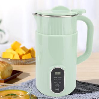 Infinite Robot Lait X Noir - M&aacute;quina Multifuncional Y Silenciosa De 1500 W Para Hacer Leche Vegetal, Leche De Frutos Secos, Almendras Y Soja, Con Funci&oacute;n De Me