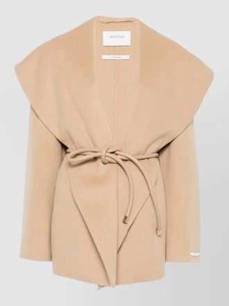 Sportmax virgin wool single breasted coat