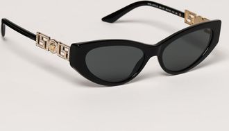 Versace Occhiali da sole Versace in acetato con strass incastonati