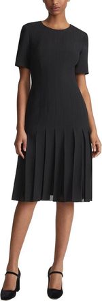 Lafayette 148 New York Box Pleat Dress
