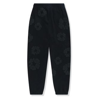 Denim Tears Cotton Wreath Sweatpants Black Monochrome 5650-1SS240204CWSP-BLAC