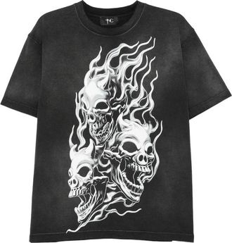 Thug Club Skull-print T-shirt