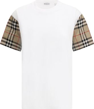 Burberry Check Archive Sleeve T-shirt