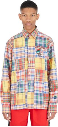 Champion Check Bermuda Shirt - Heren - Casual Overhemden - Veelkleurig - M - Katoen - Overhemden