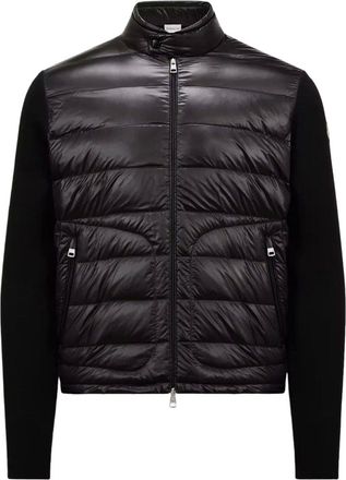 Moncler HYBRID CARDIGAN Size: XXL, colour: BLACK