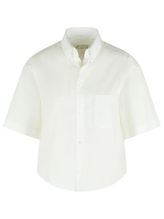 Maison Margiela Wei&szlig;es Baumwollhemd von Maison Margiela