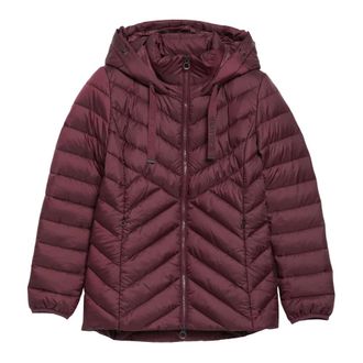 s.Oliver Gewatteerd jack slim fit - Dames - Jassen - Paars - Maat: XL Poliester