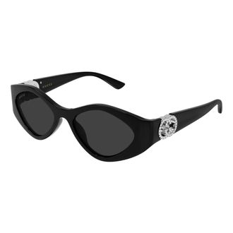 Gucci Gg2121S Sunglasses - female - Gucci - Sunglasses - Black - 52 MM - Accessories