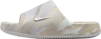 Nike (WMNS) Nike Calm 2.0 Slides Marbled Off White Spruce Aura II7271-100
