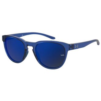 Under Armour Unisex Blue Lens Sunglasses - Navy Resin - One Size