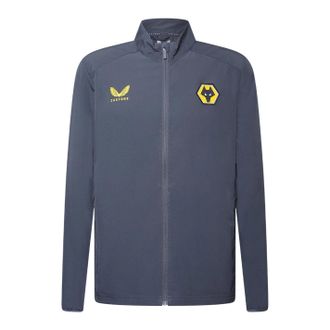 Castore Wolverhampton Wanderers FC-voetbaljas voor heren (Ebbenhout)