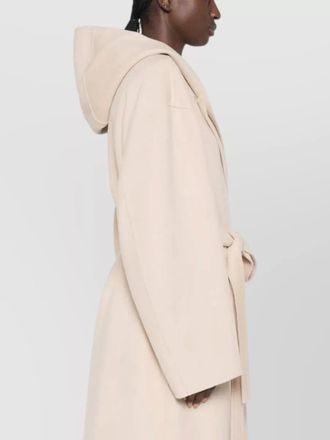 Sportmax virgin wool belted fitted jacket