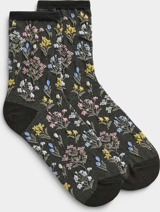 Simons Womens Spring blossom socks