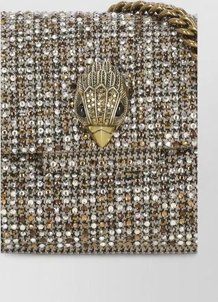 Kurt Geiger embellished clutch bag