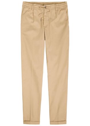 Aur&eacute;lien Urban Stretch-cotton Trousers - Beige - XL