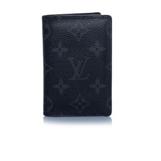 Louis Vuitton Pre-owned Mens Monogram card holder in canvas - Black - One Size