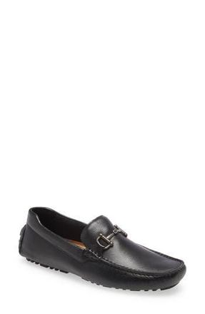 Nordstrom Bryce Bit Driving Shoe in Black Leather at Nordstrom Rack, Size 10.5
