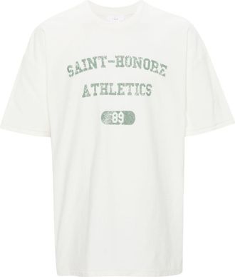 1989 STUDIO Saint Honore Athletics cotton T-shirt - men - Cotton - S - White